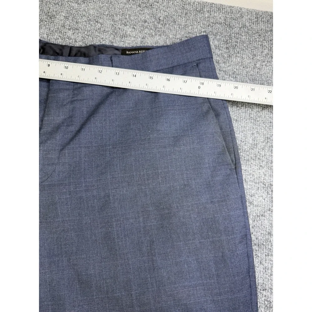 Banana Republic Men's Blue Dress Suit Slim Fit ‎ Pants 35X30